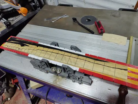 25.5" and 24.75" Fretboard Slotting Templates, photo 2 of 6