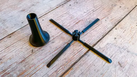 Clarinet Stand (two parts, print in place), photo 2 of 4