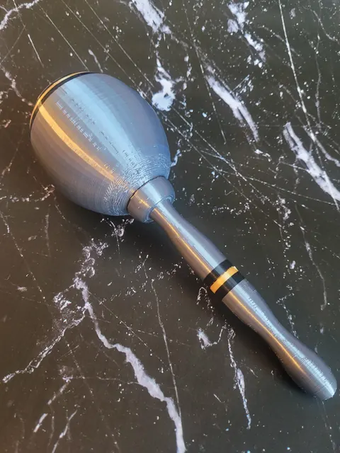 A third maraca design