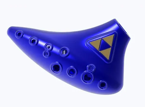 Ocarina of Time: 12-hole Alto C Ocarina, photo 1 of 6