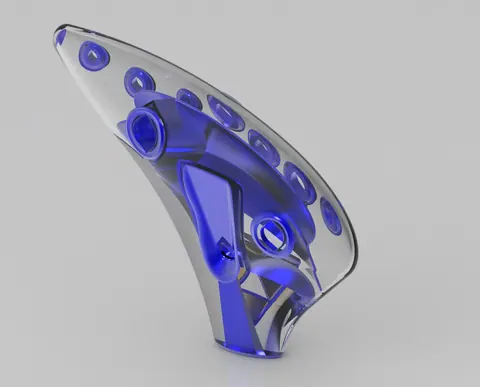 Ocarina of Time: 12-hole Alto C Ocarina, photo 4 of 6