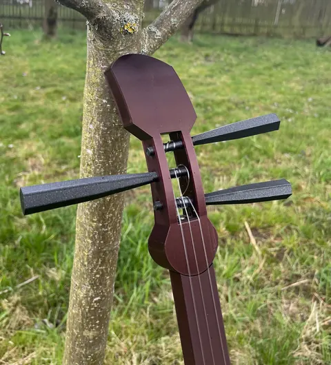 The pegbox and printed pegs
