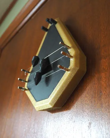 Three String Door Harp, photo 3 of 4