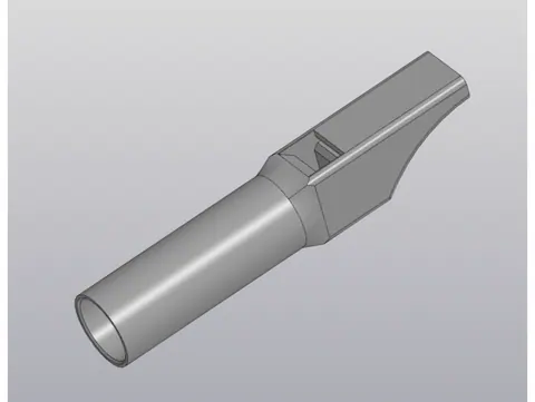 Tin Whistle Mouthpiece for Feadog / AliExpress whistles, photo 1 of 2